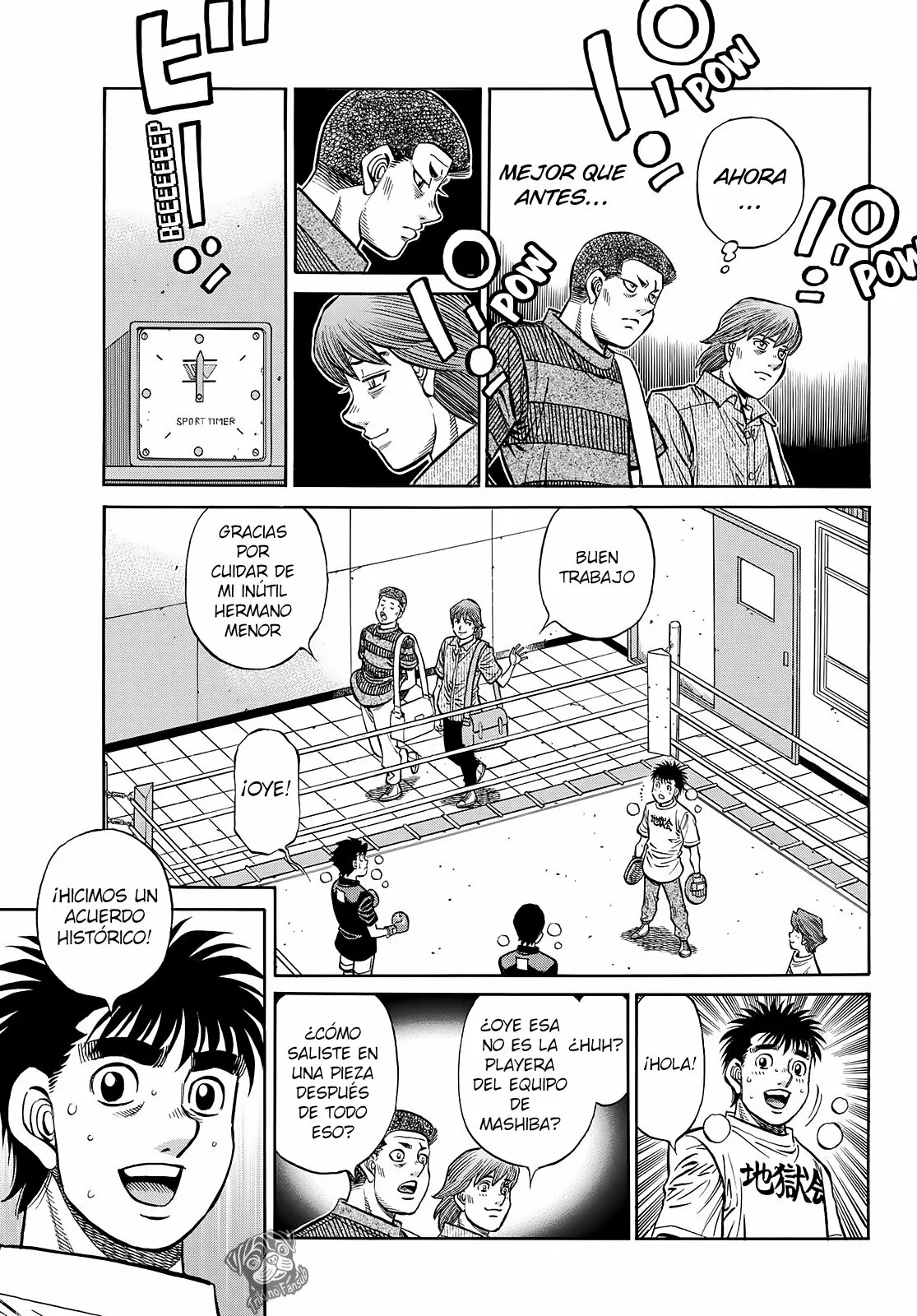 Hajime no Ippo Capítulo 1423 - Página 4