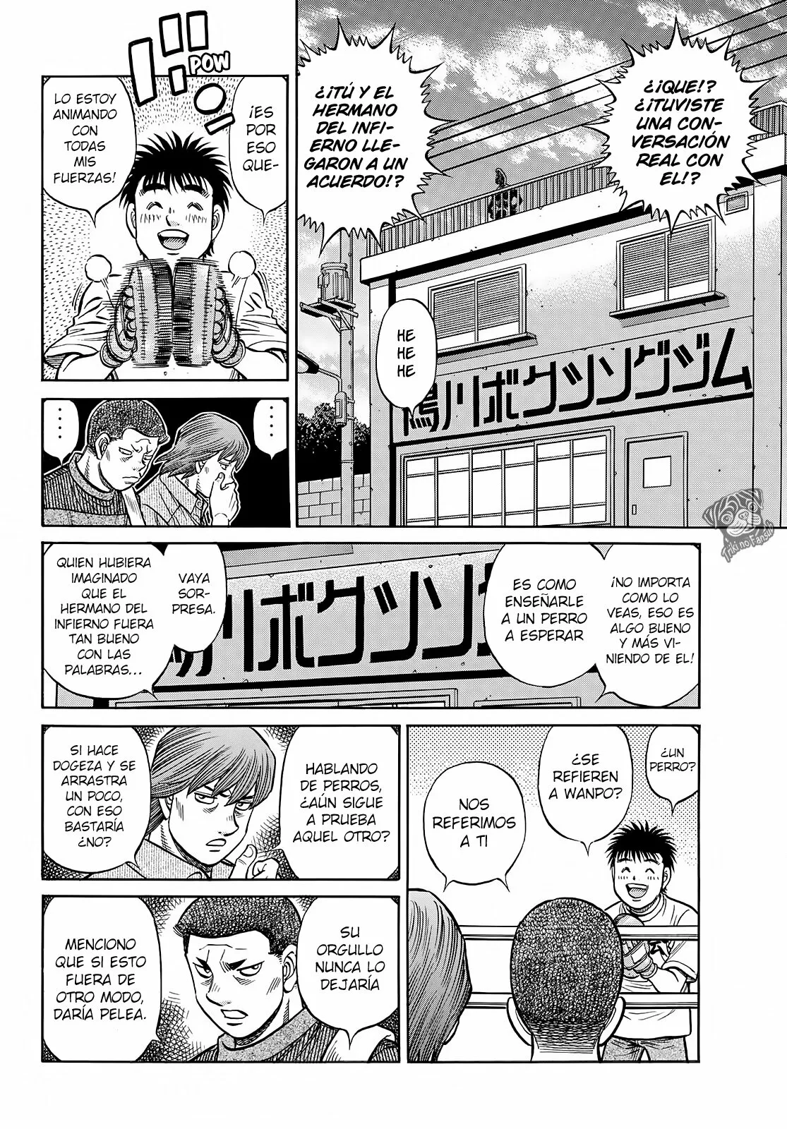 Hajime no Ippo Capítulo 1423 - Página 5