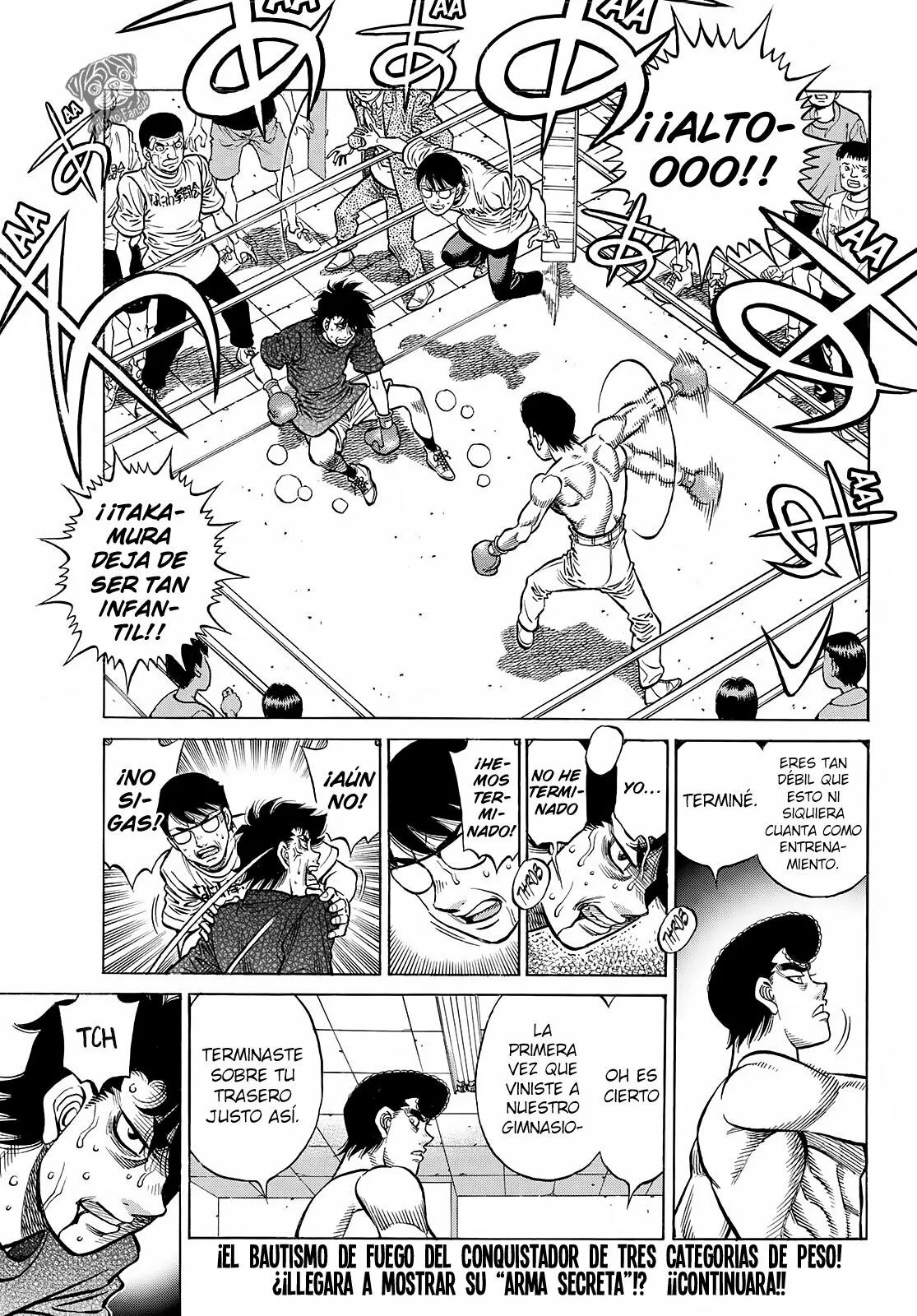 Hajime no Ippo Capítulo 1424 - Página 11