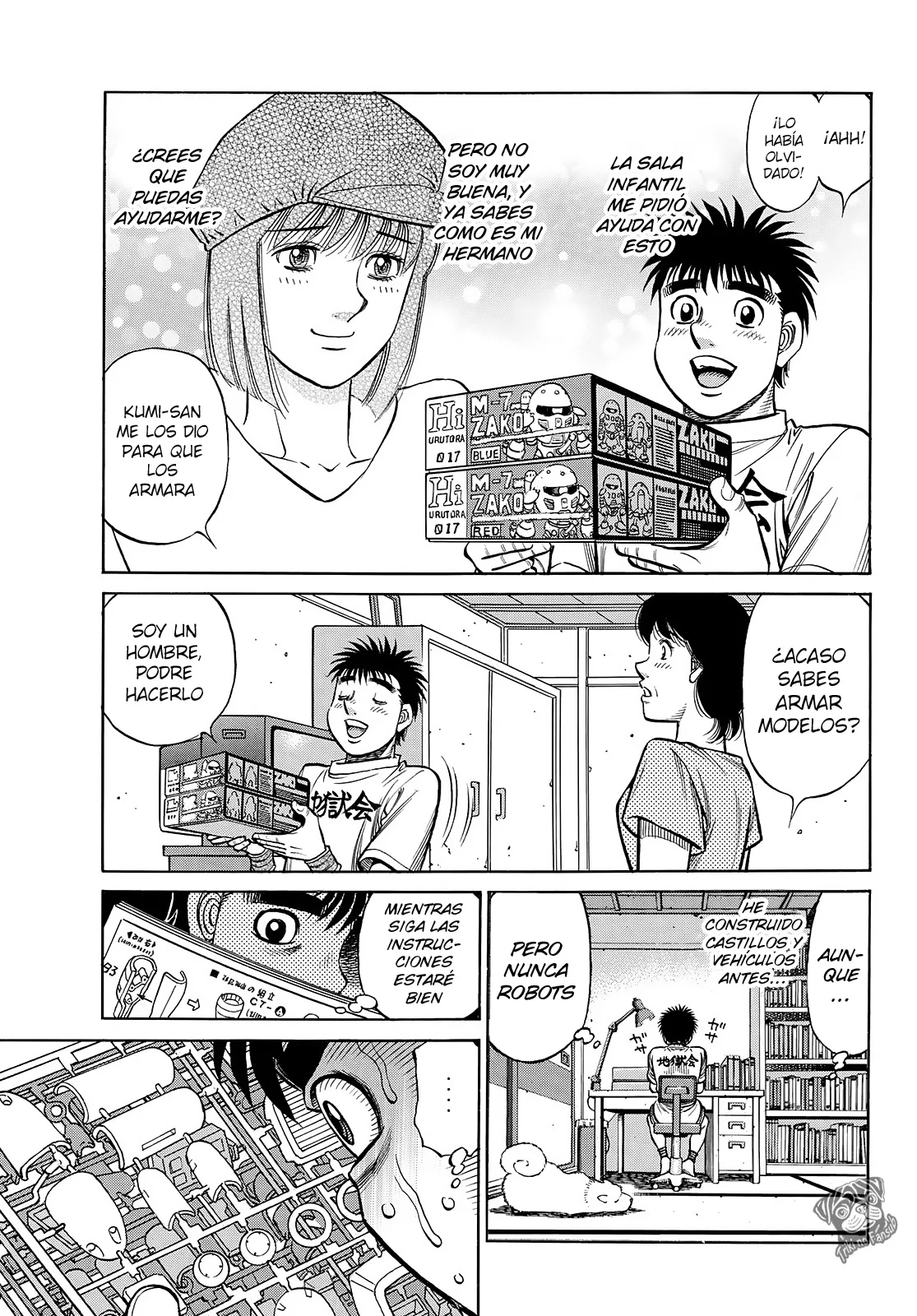 Hajime no Ippo Capítulo 1432 - Página 8