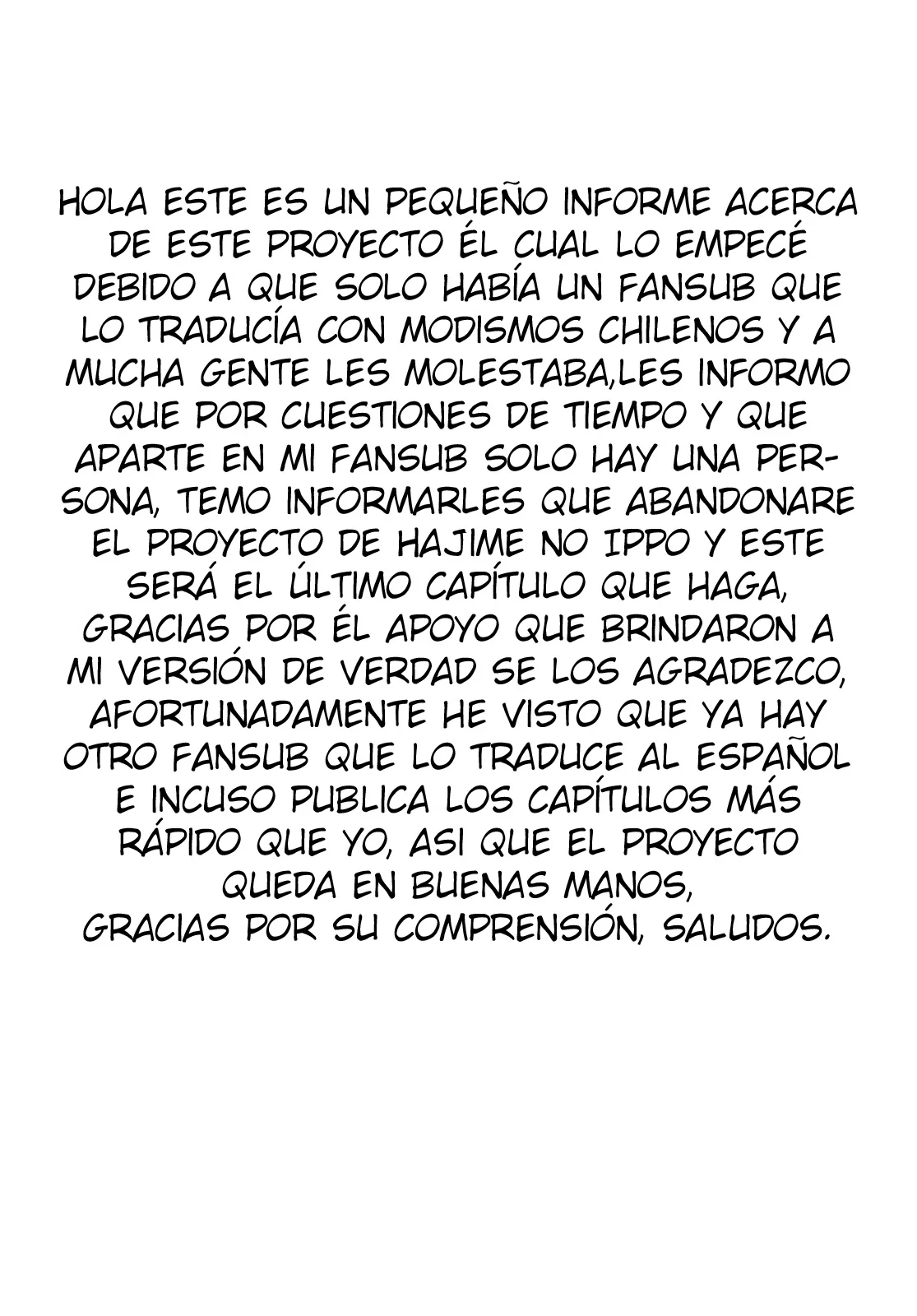 Hajime no Ippo Capítulo 1434 - Página 1