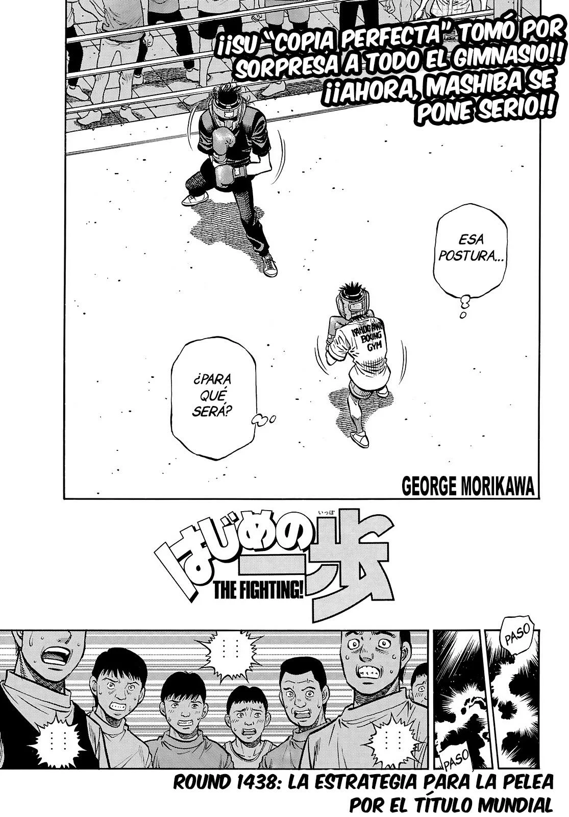 Hajime no Ippo Capítulo 1438 - Página 2