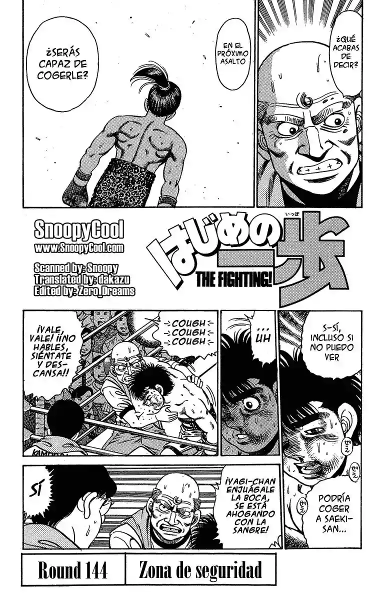 Hajime no Ippo Capítulo 144 - Página 1