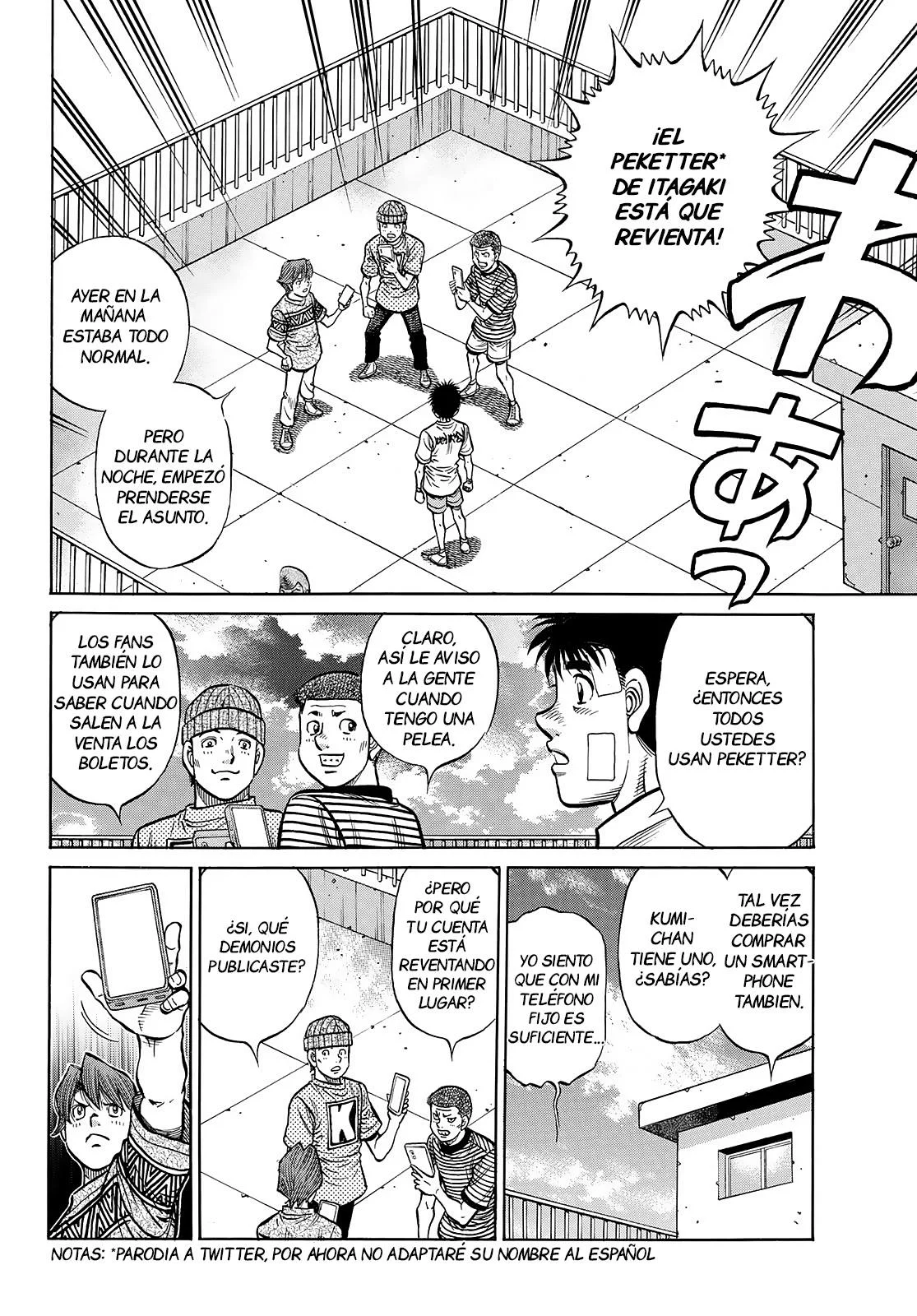 Hajime no Ippo Capítulo 1441 - Página 5