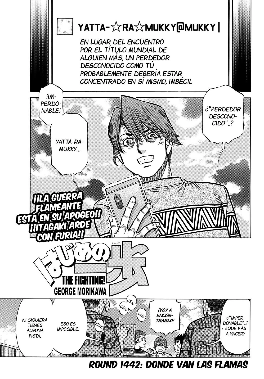 Hajime no Ippo Capítulo 1442 - Página 2