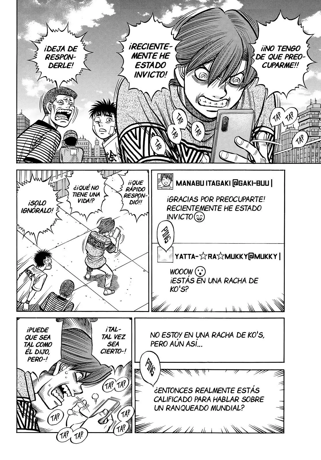 Hajime no Ippo Capítulo 1442 - Página 5