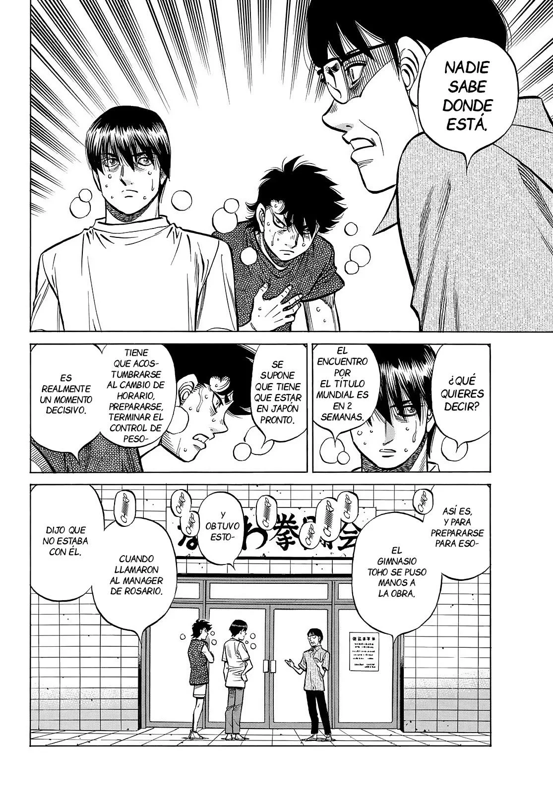 Hajime no Ippo Capítulo 1444 - Página 6