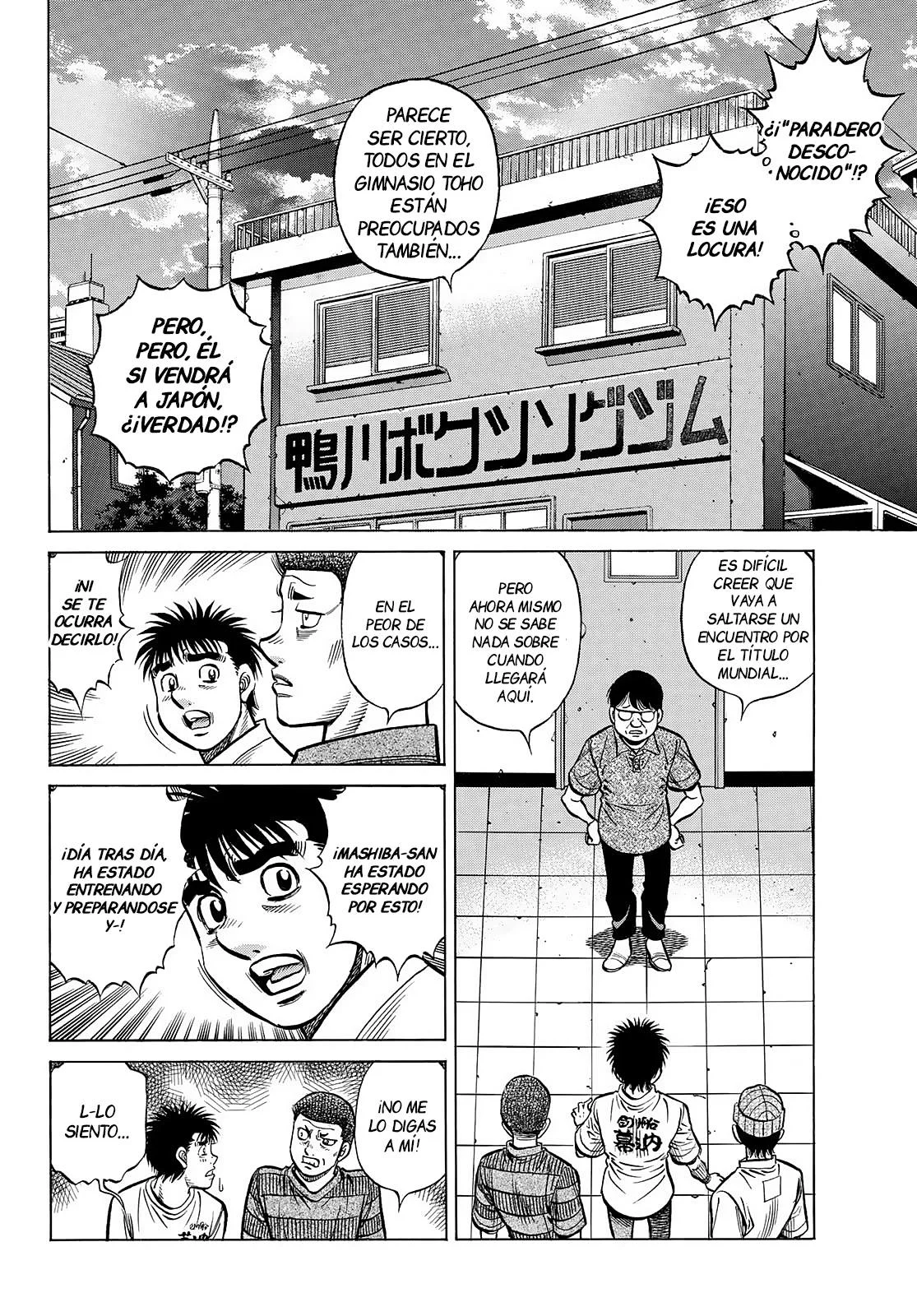 Hajime no Ippo Capítulo 1444 - Página 8