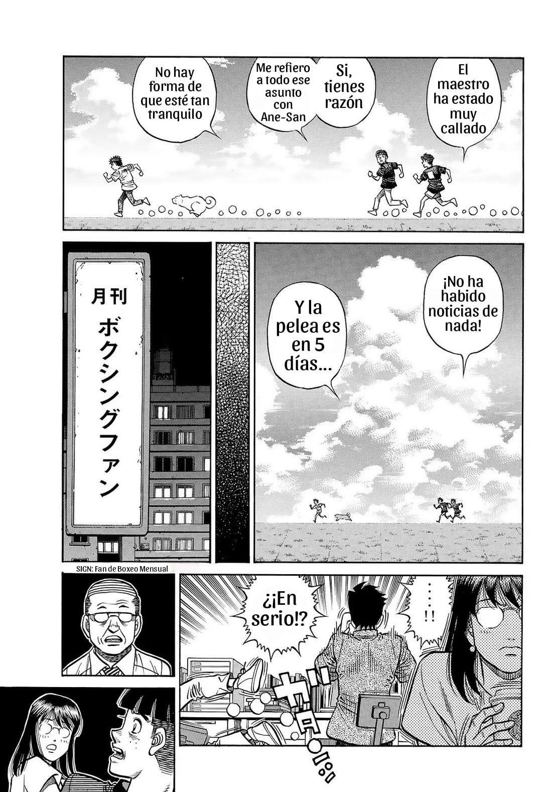 Hajime no Ippo Capítulo 1445 - Página 19