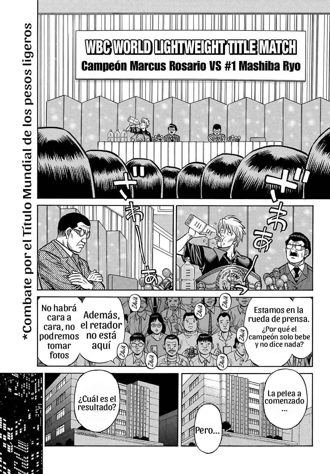 Hajime no Ippo Capítulo 1448 - Página 8