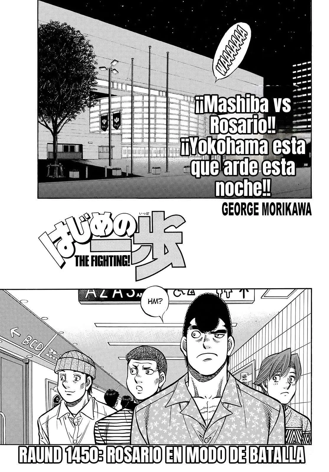 Hajime no Ippo Capítulo 1450 - Página 2