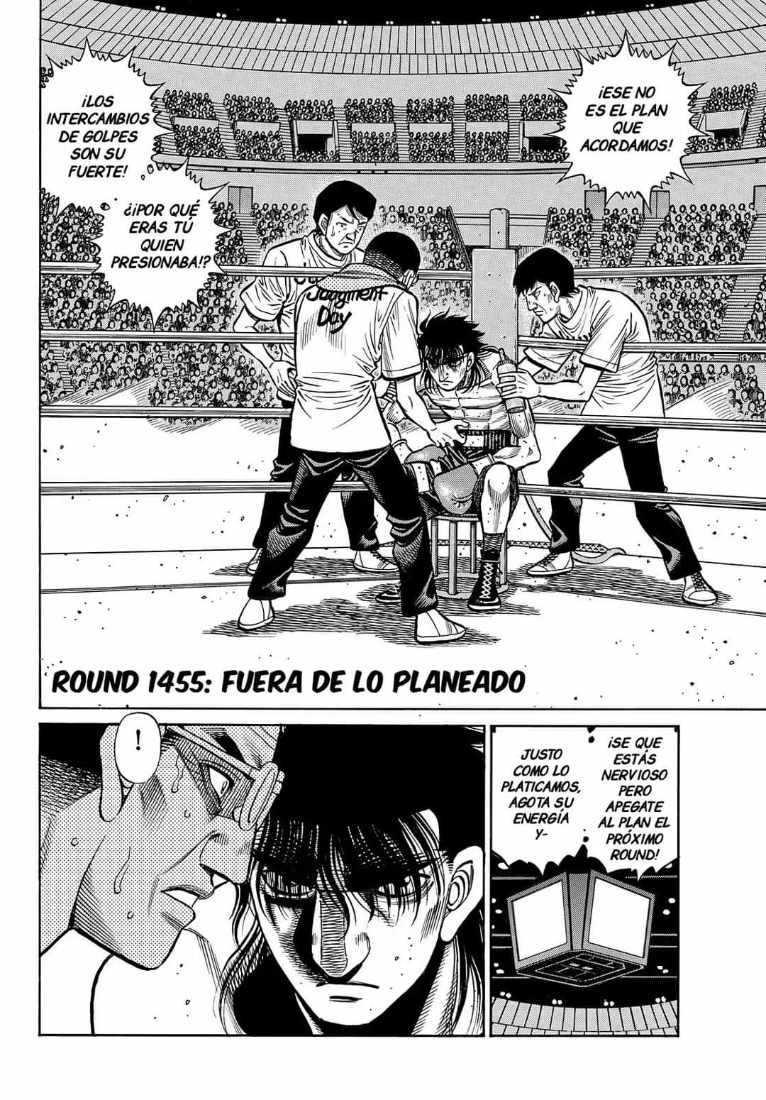 Hajime no Ippo Capítulo 1455 - Página 3