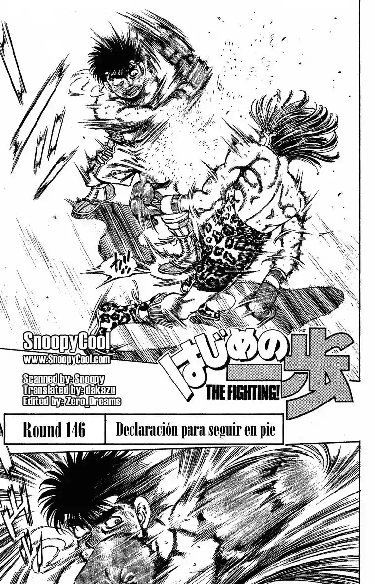 Hajime no Ippo Capítulo 146 - Página 1