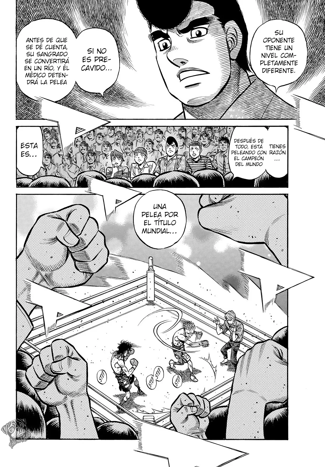 Hajime no Ippo Capítulo 1465 - Página 6