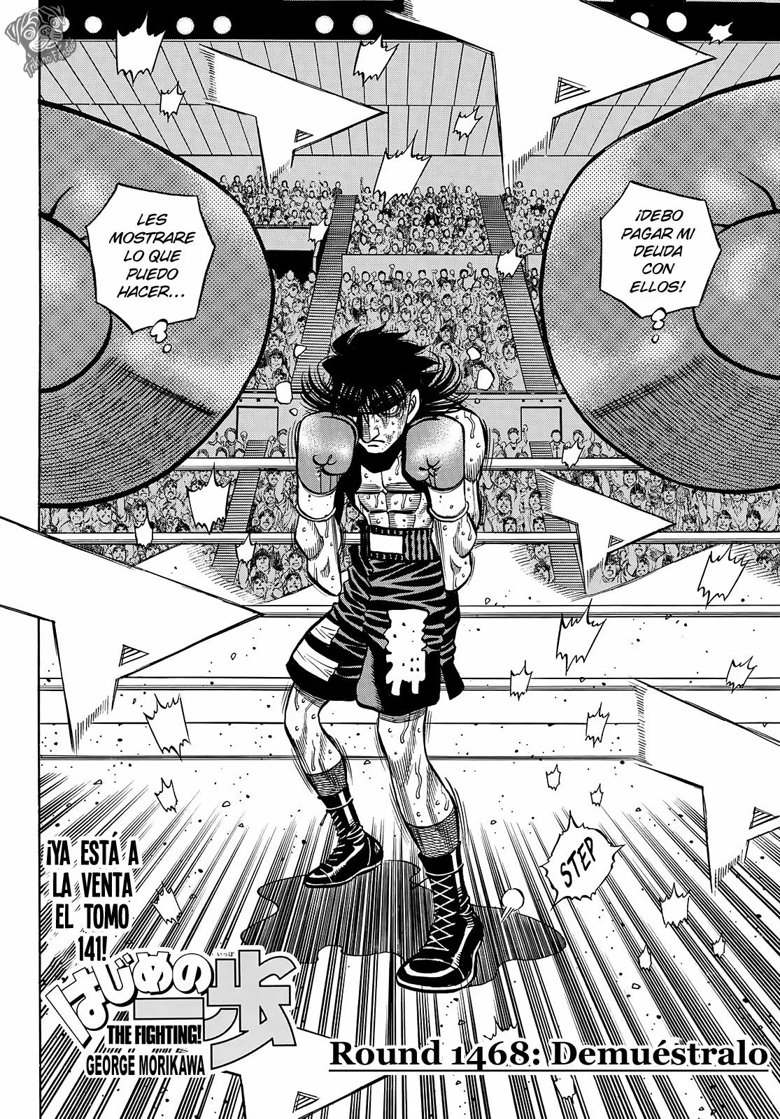 Hajime no Ippo Capítulo 1468 - Página 3
