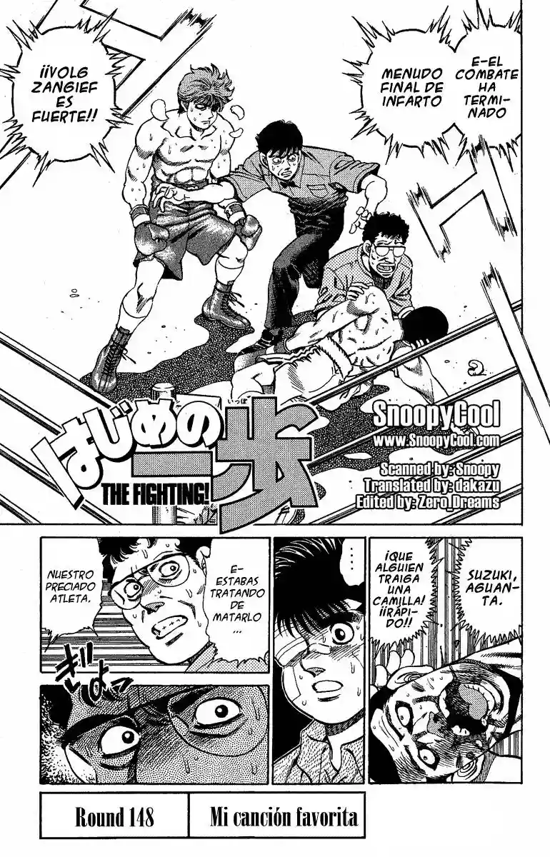 Hajime no Ippo Capítulo 148 - Página 1