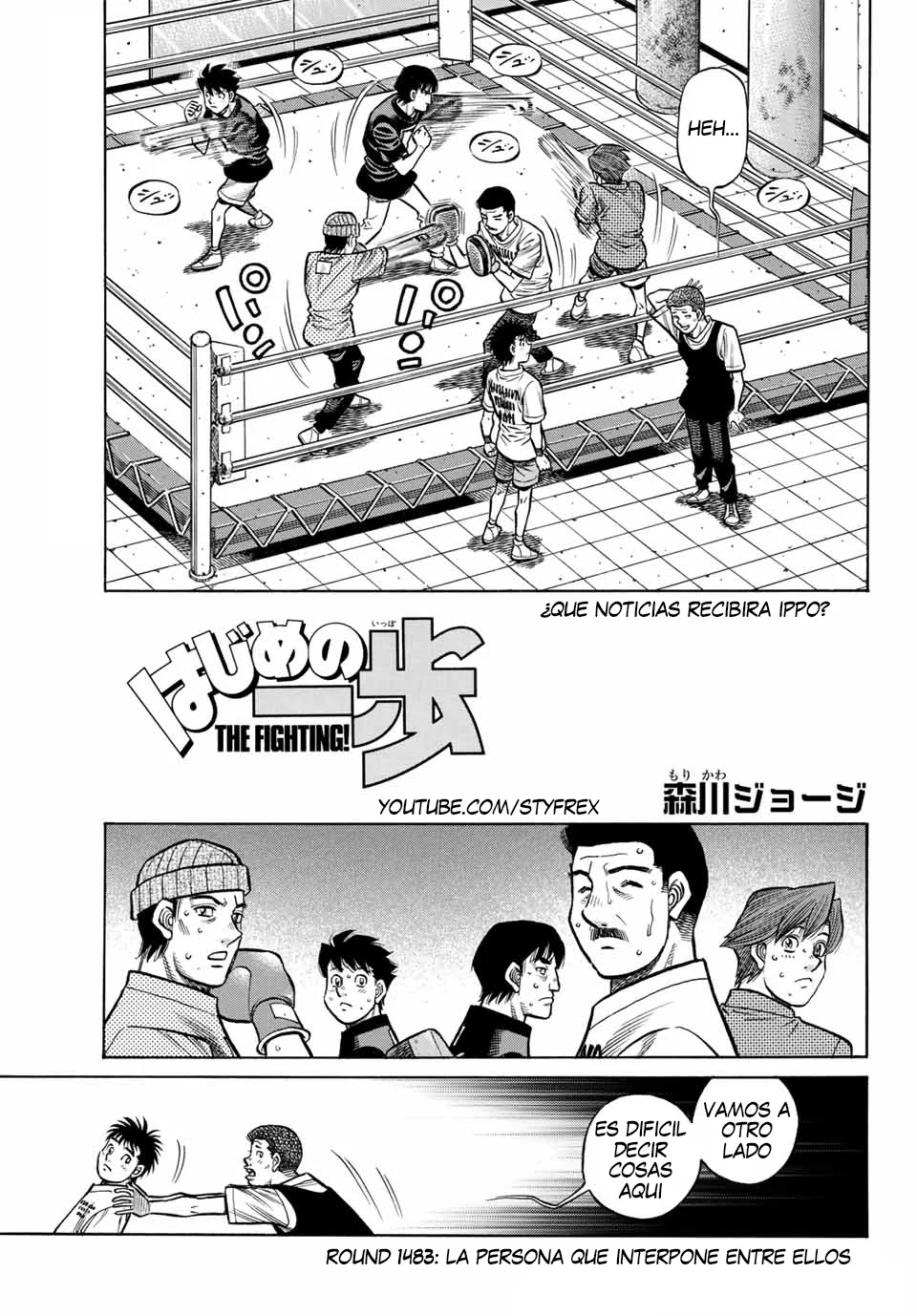 Hajime no Ippo Capítulo 1483 - Página 2