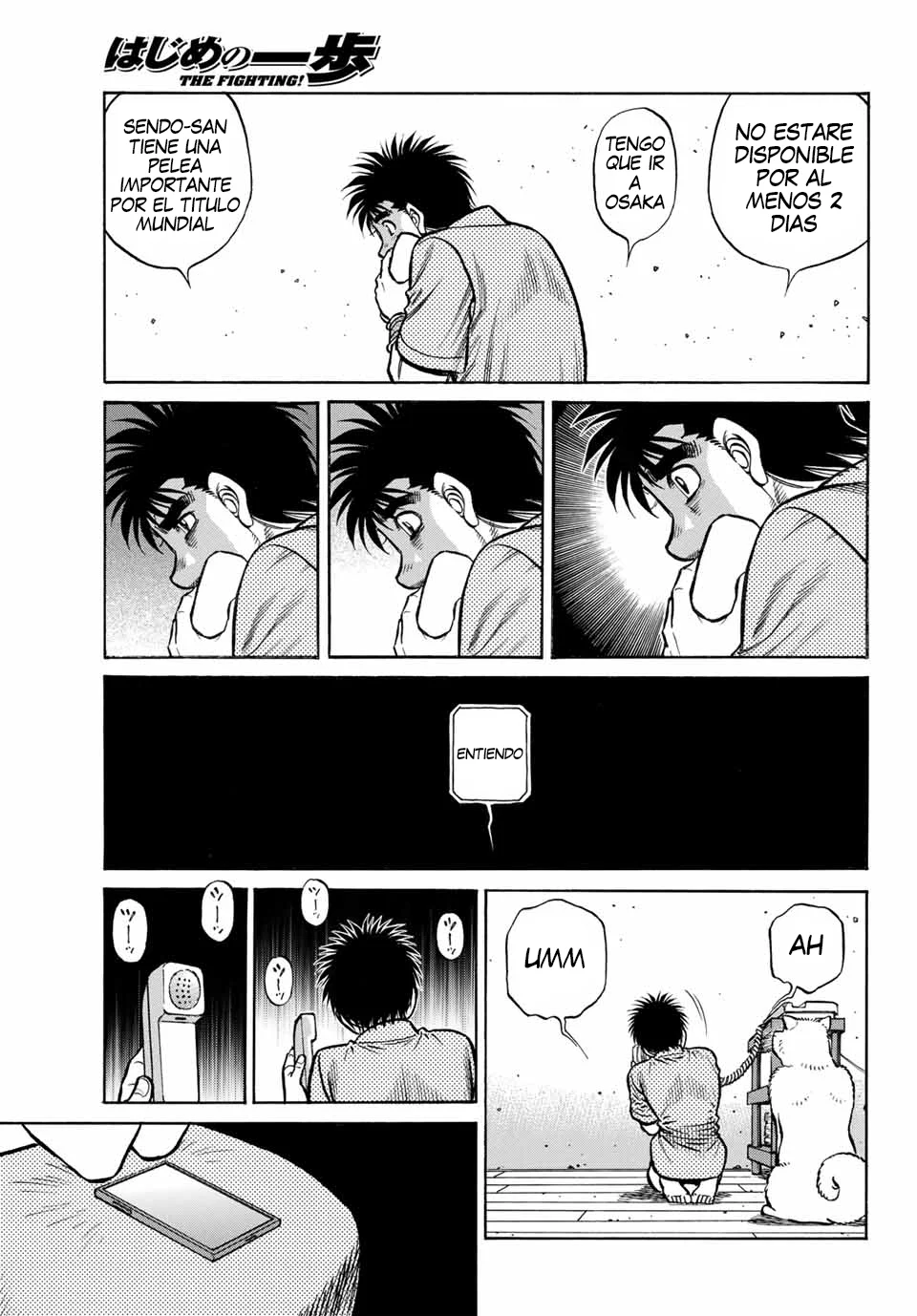 Hajime no Ippo Capítulo 1485 - Página 10