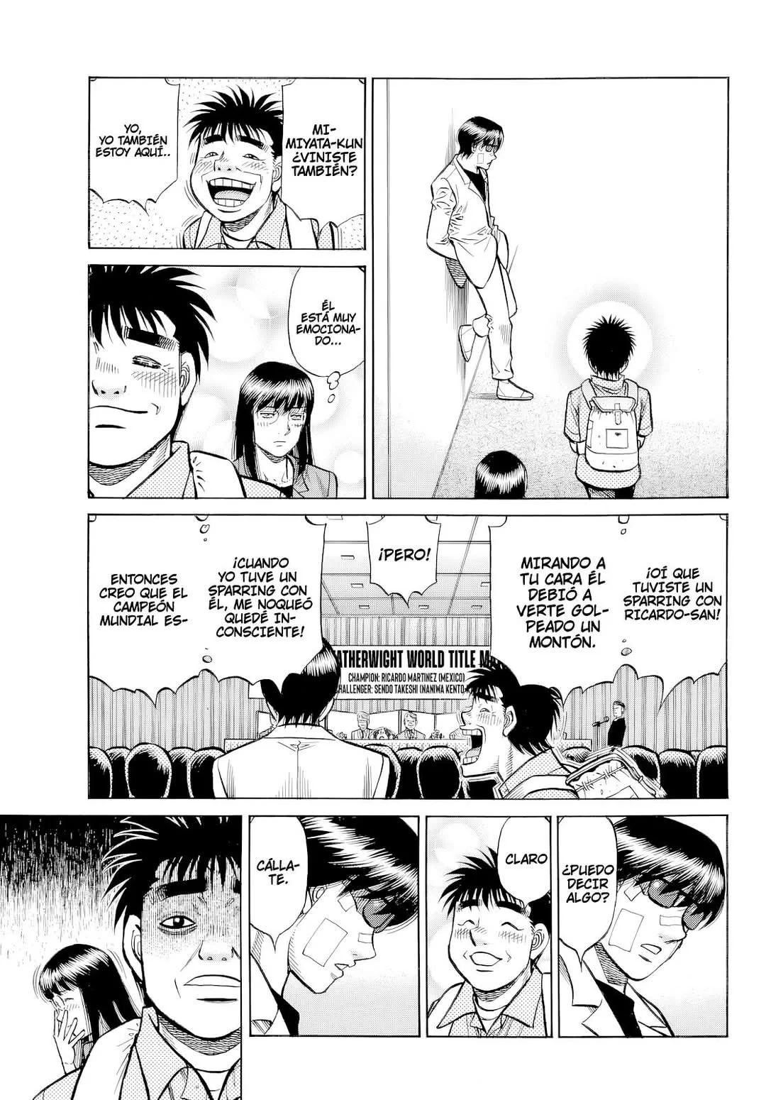 Hajime no Ippo Capítulo 1488 - Página 4