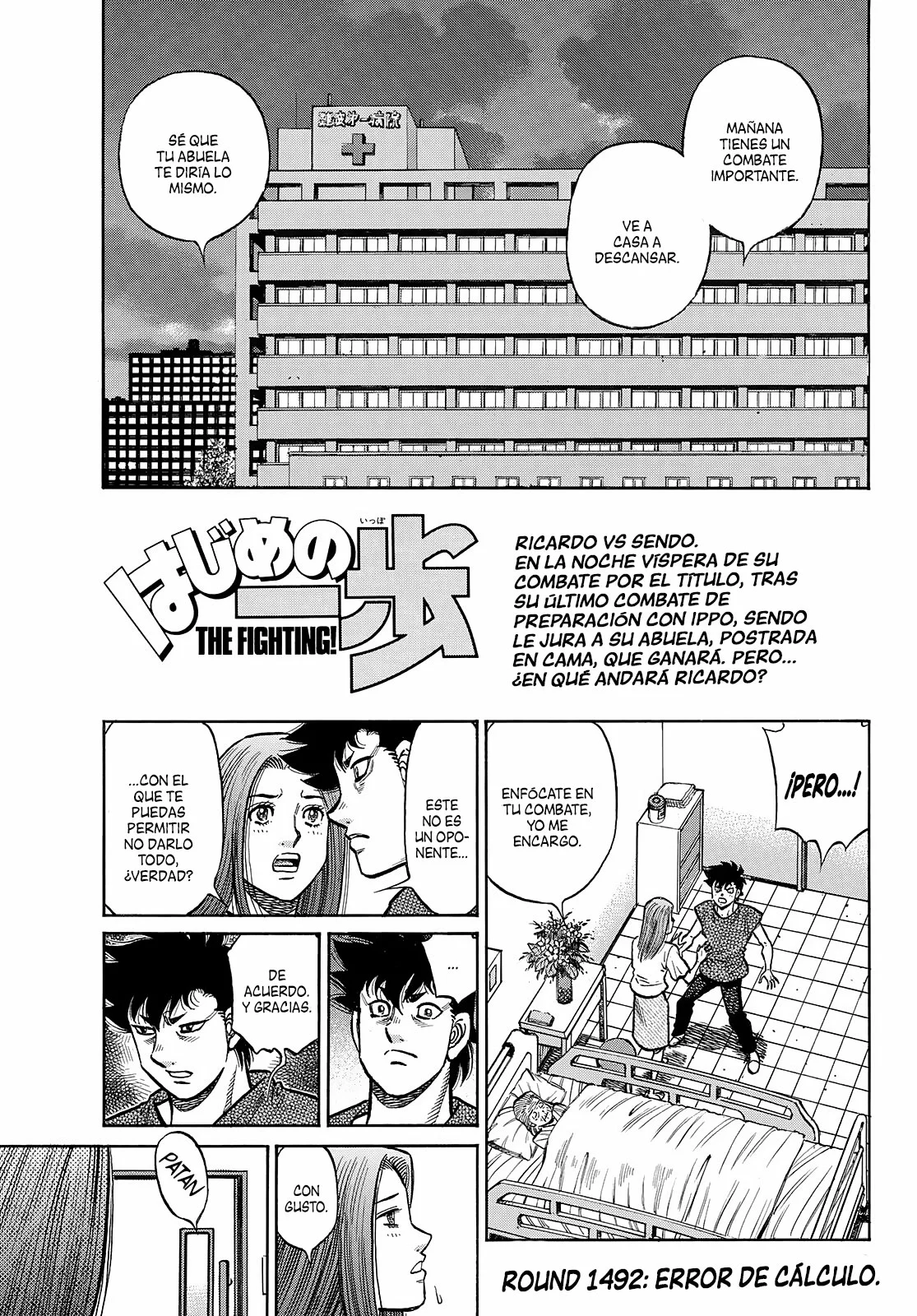 Hajime no Ippo Capítulo 1492 - Página 2