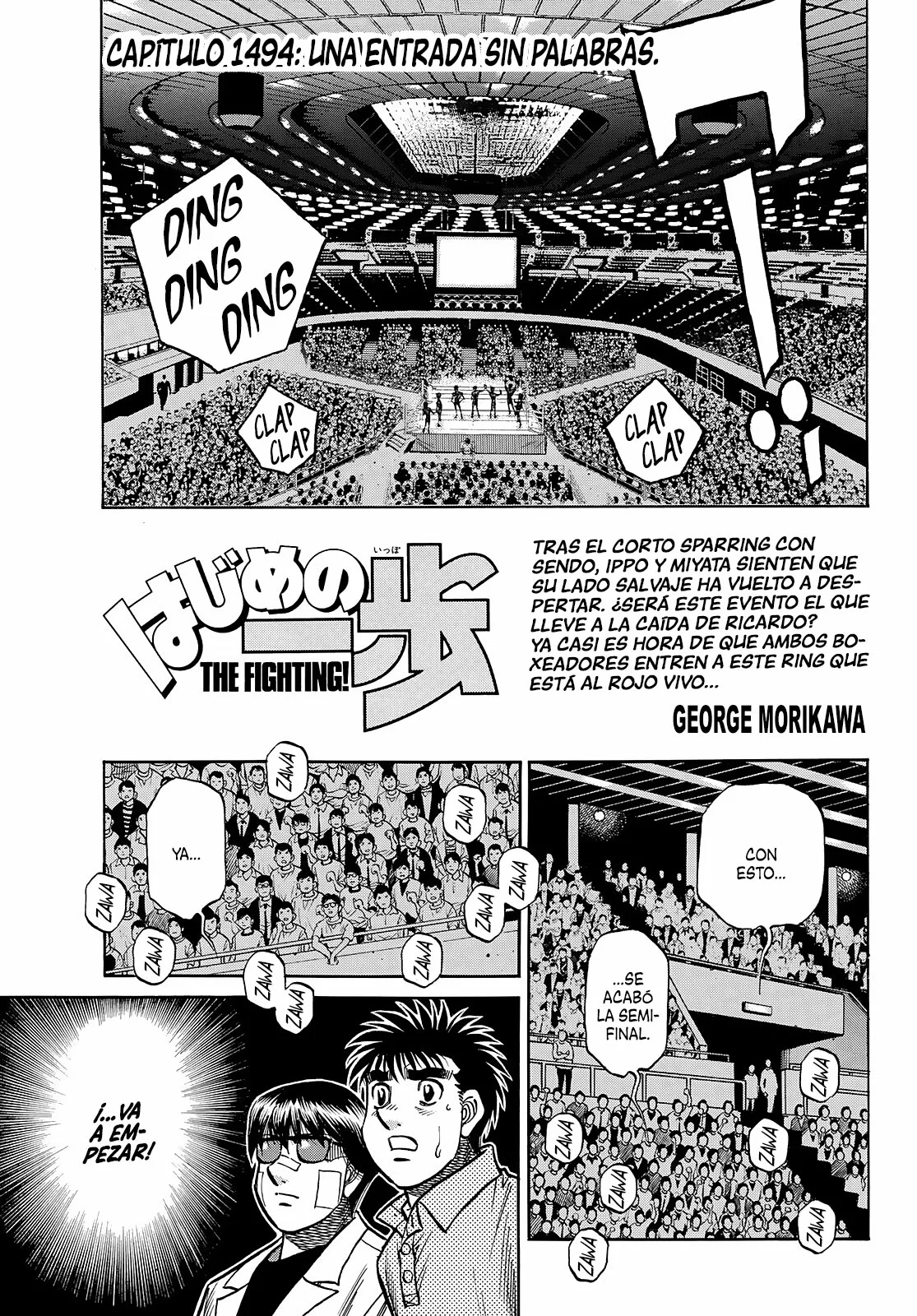 Hajime no Ippo Capítulo 1494 - Página 2
