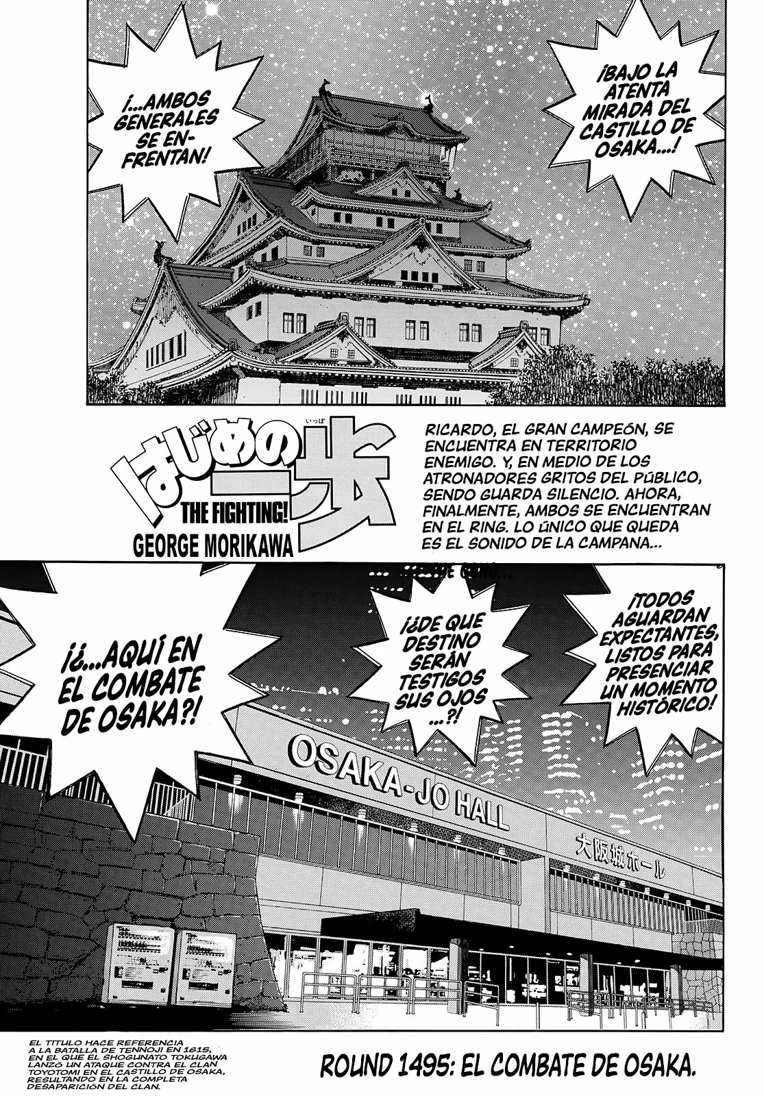 Hajime no Ippo Capítulo 1495 - Página 2