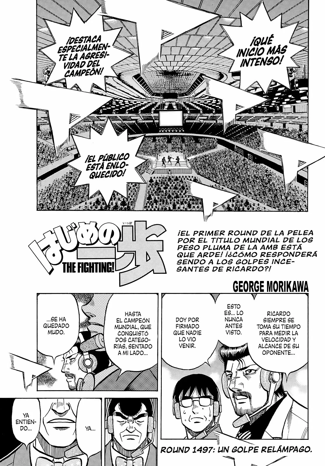 Hajime no Ippo Capítulo 1497 - Página 2