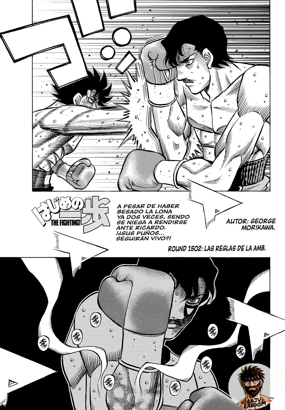 Hajime no Ippo Capítulo 1502 - Página 3