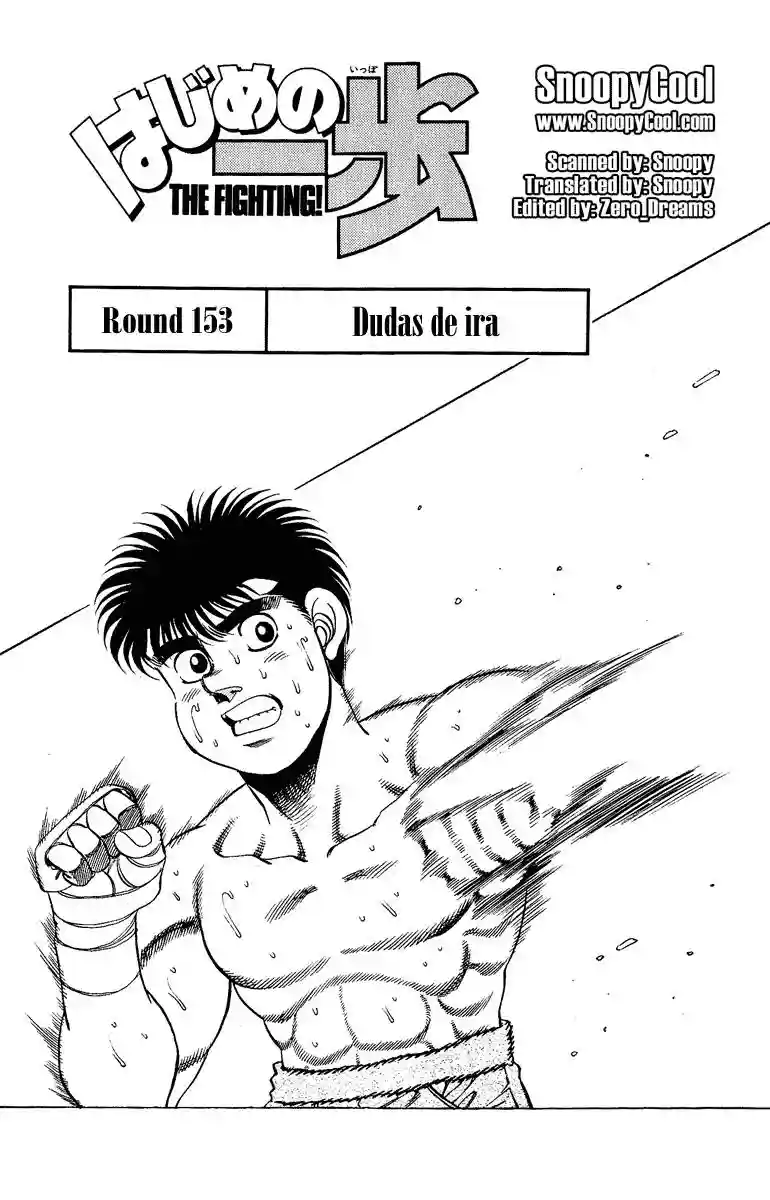 Hajime no Ippo Capítulo 153 - Página 1