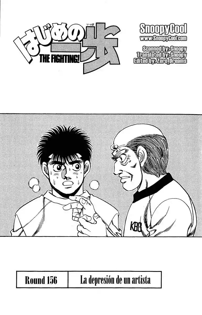 Hajime no Ippo Capítulo 156 - Página 1