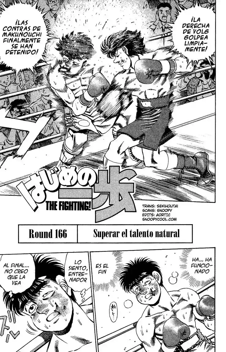 Hajime no Ippo Capítulo 166 - Página 1