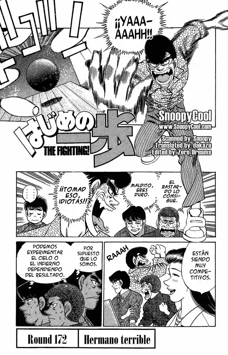 Hajime no Ippo Capítulo 172 - Página 1