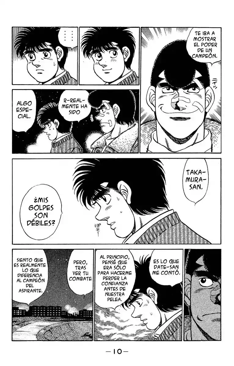 Hajime no Ippo Capítulo 179 - Página 10