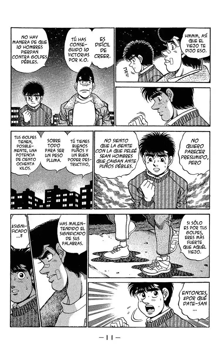 Hajime no Ippo Capítulo 179 - Página 11