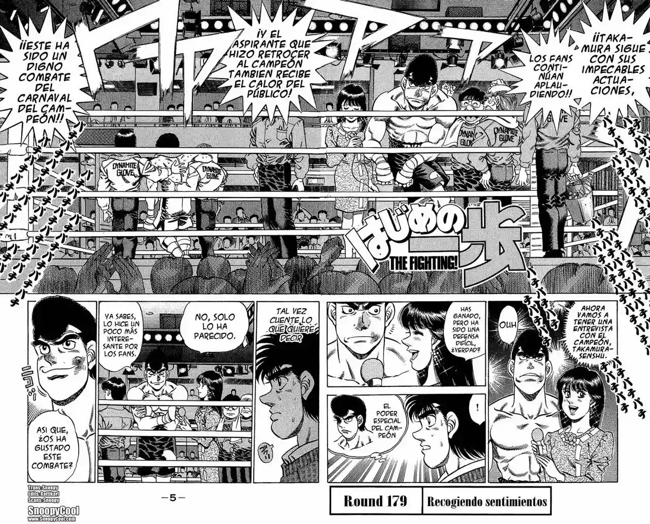 Hajime no Ippo Capítulo 179 - Página 5