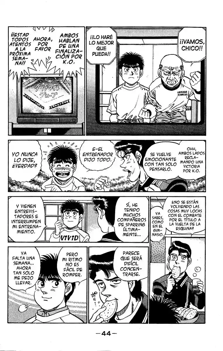 Hajime no Ippo Capítulo 181 - Página 4