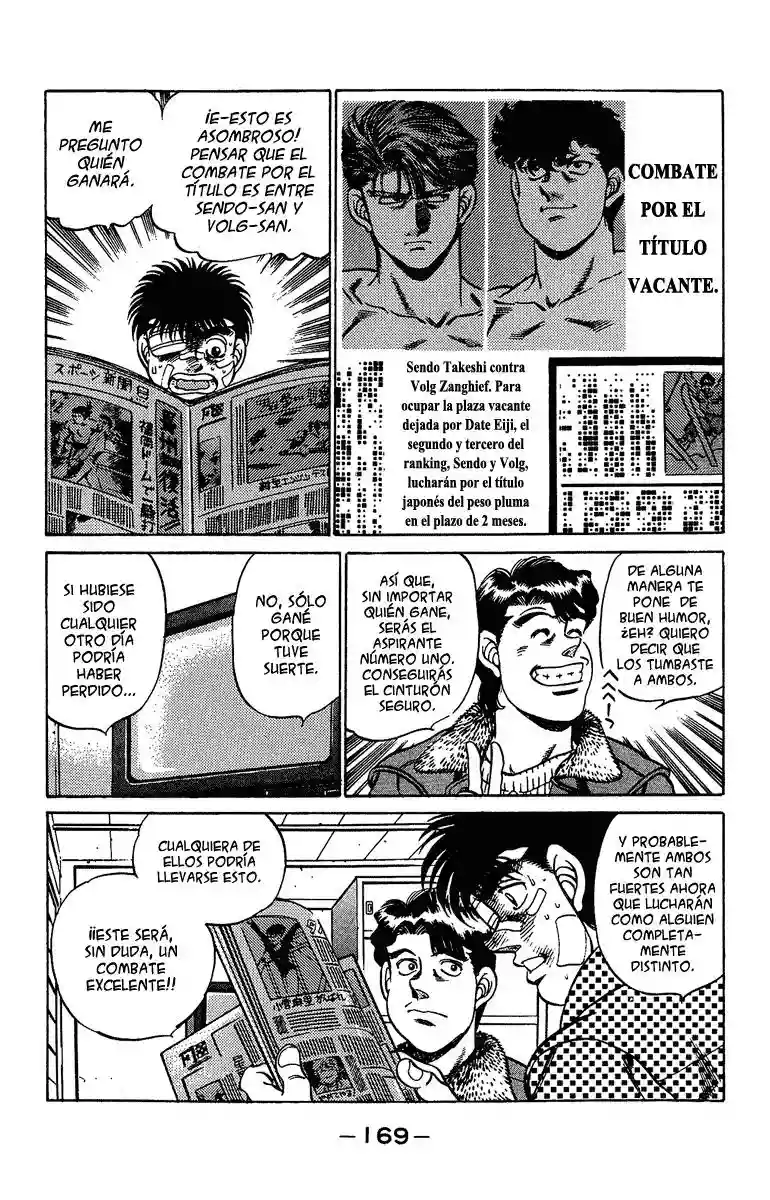 Hajime no Ippo Capítulo 196 - Página 9