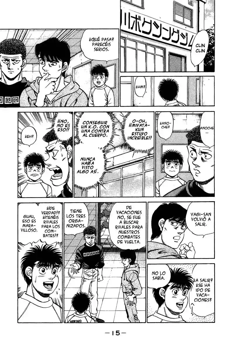 Hajime no Ippo Capítulo 206 - Página 15