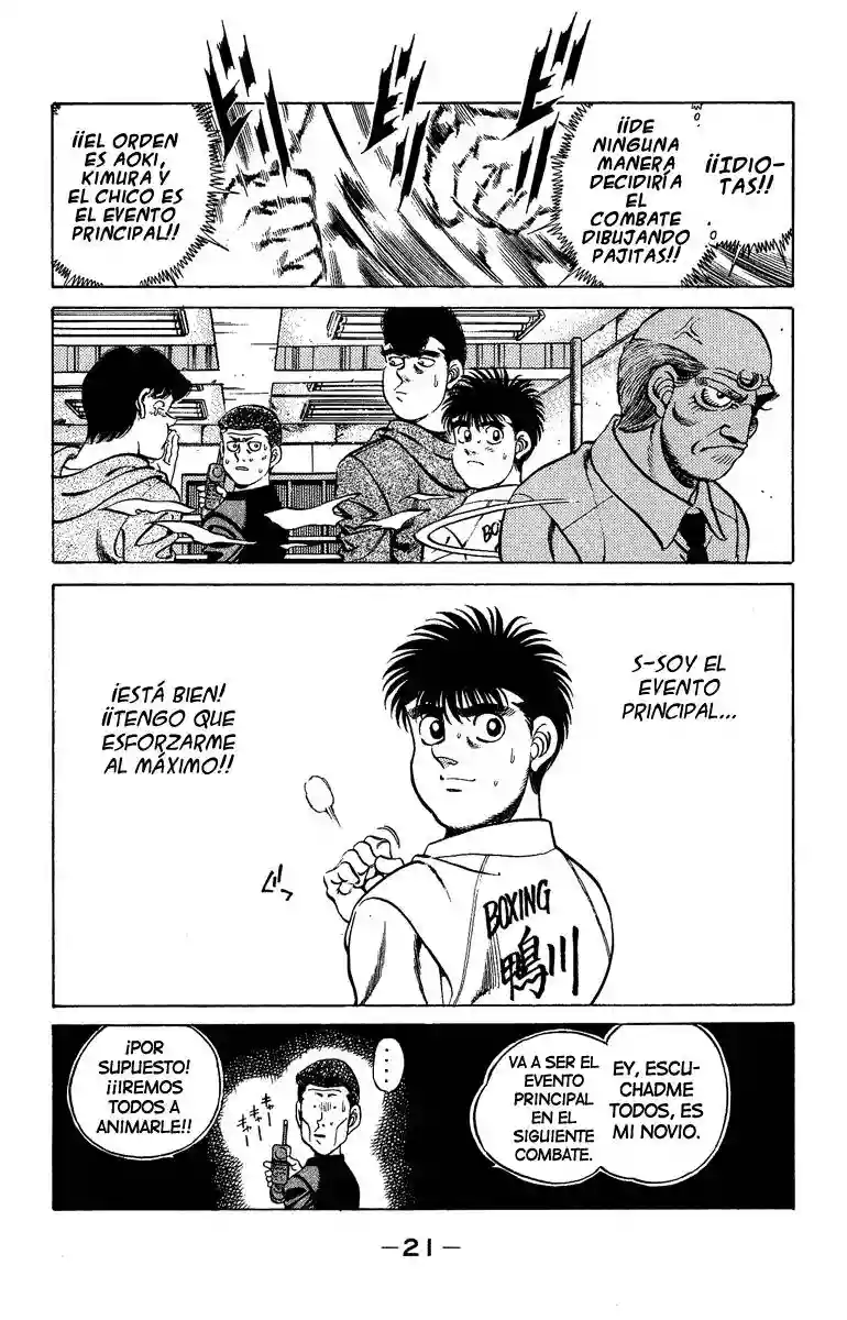 Hajime no Ippo Capítulo 206 - Página 21