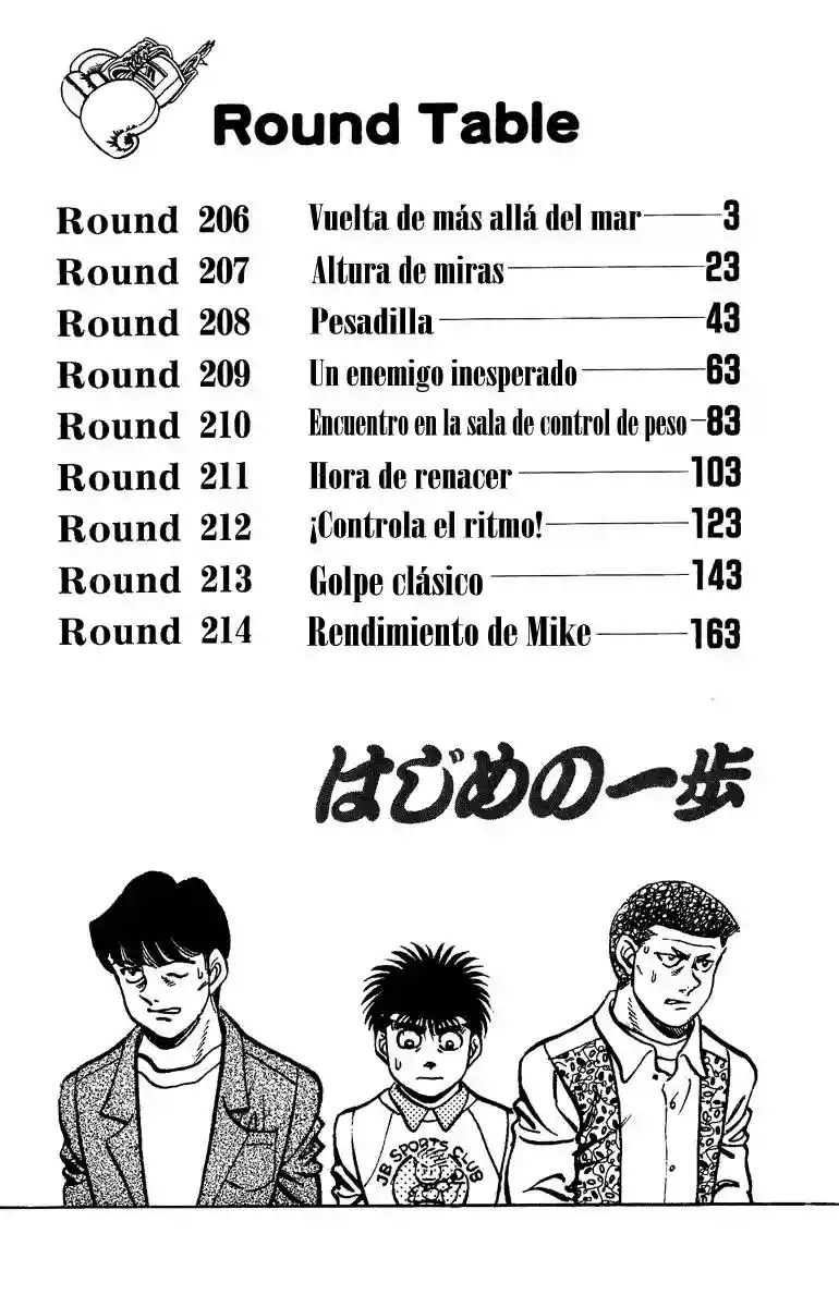 Hajime no Ippo Capítulo 206 - Página 3