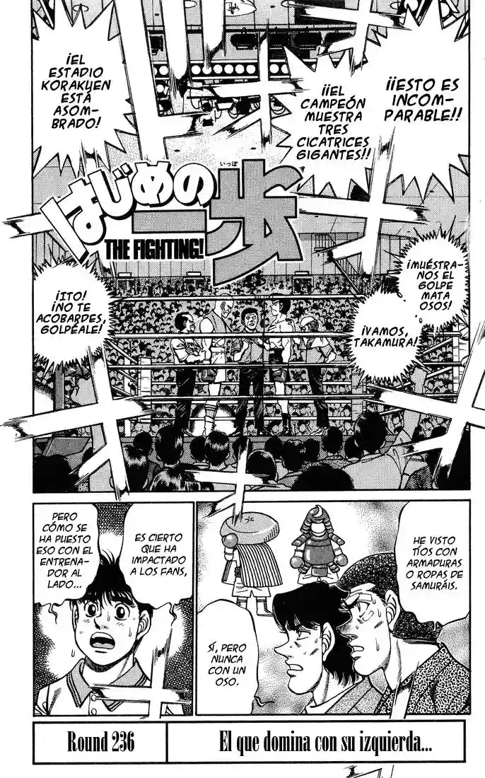 Hajime no Ippo Capítulo 236 - Página 1