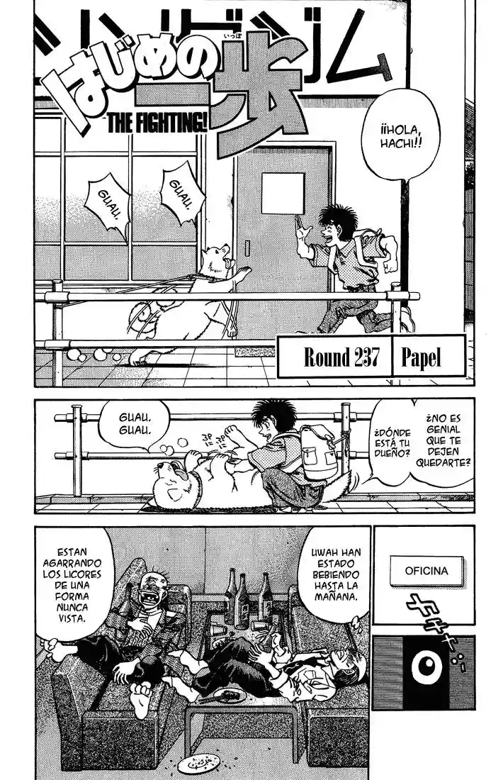 Hajime no Ippo Capítulo 237 - Página 1