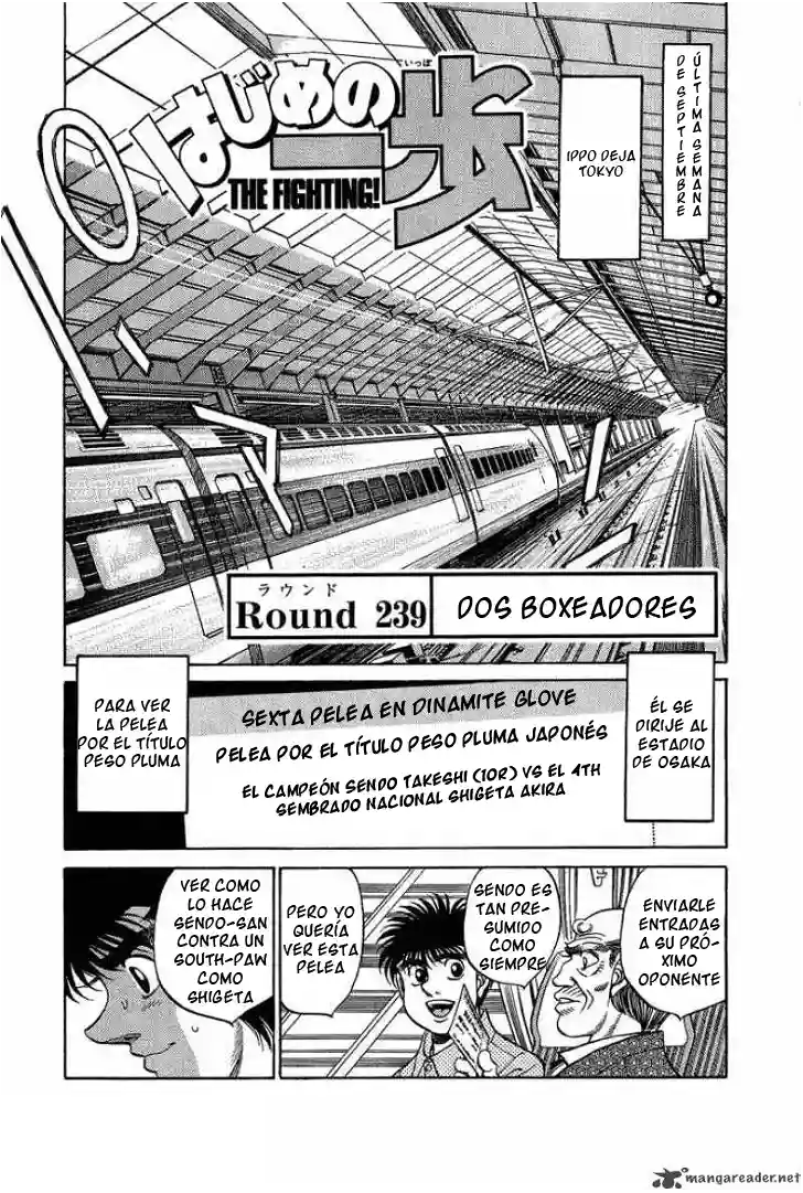 Hajime no Ippo Capítulo 239 - Página 2
