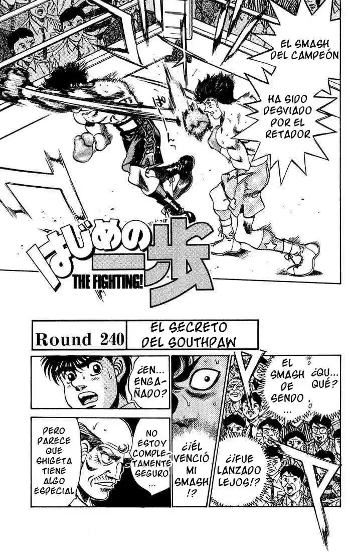 Hajime no Ippo Capítulo 240 - Página 2