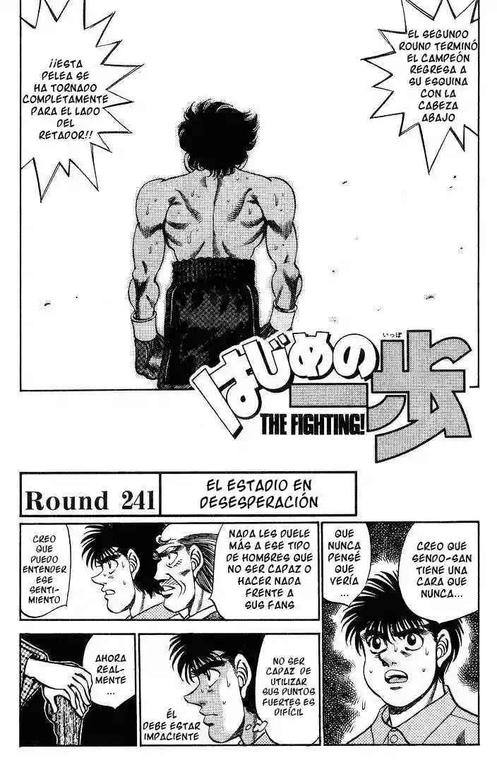 Hajime no Ippo Capítulo 241 - Página 2