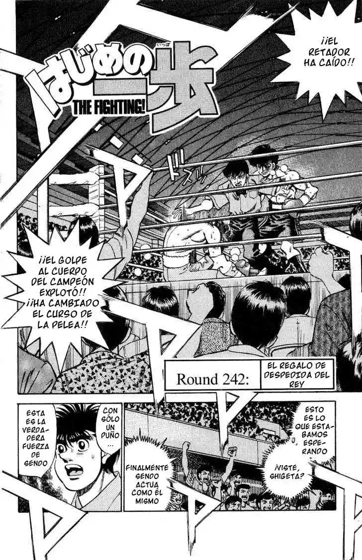 Hajime no Ippo Capítulo 242 - Página 5