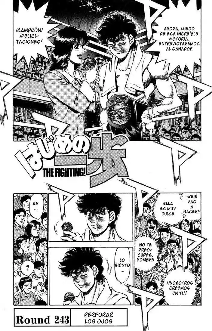 Hajime no Ippo Capítulo 243 - Página 2