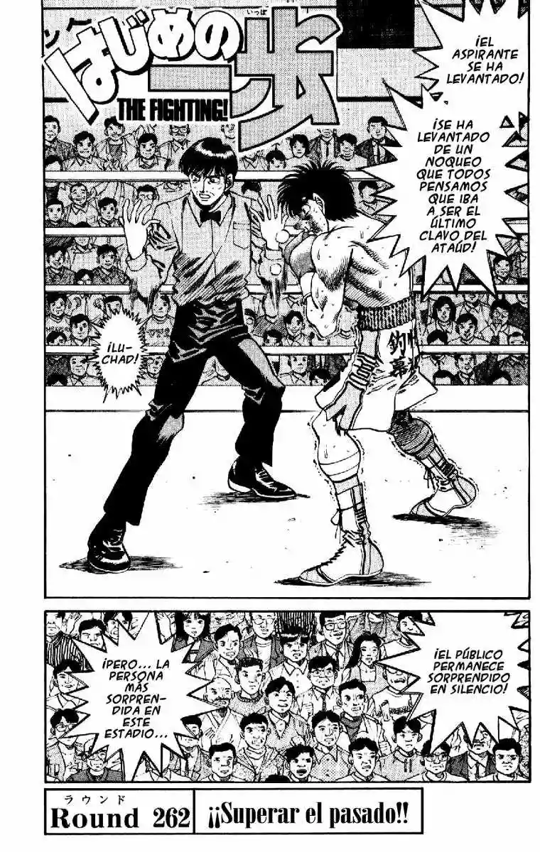 Hajime no Ippo Capítulo 262 - Página 1