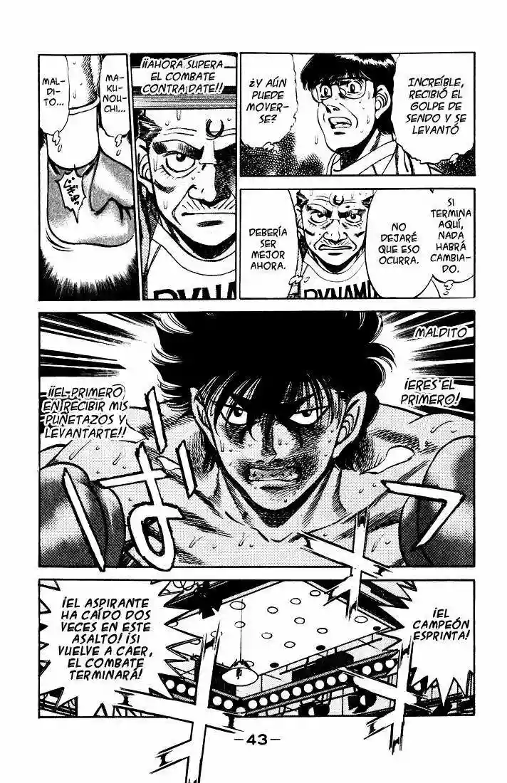 Hajime no Ippo Capítulo 262 - Página 3