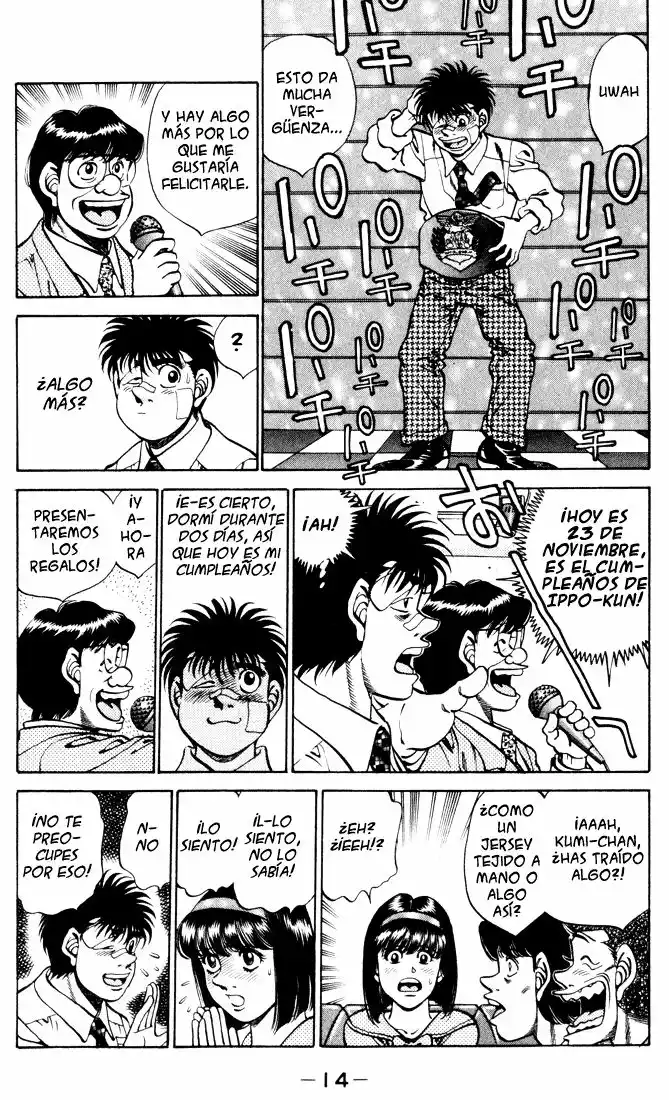 Hajime no Ippo Capítulo 269 - Página 12